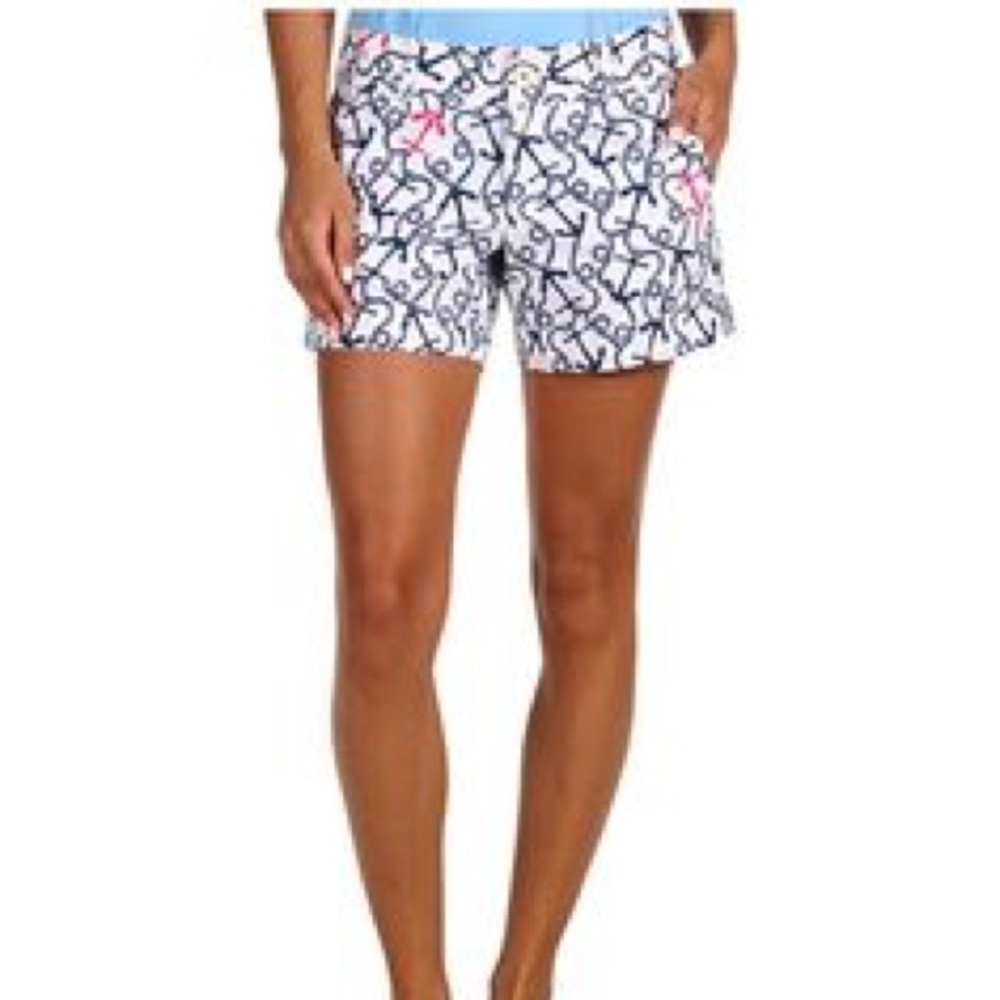 Lilly Pulitzer Ahoy There Anchor Shorts